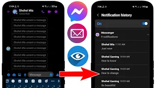 How to see unsent messages on Messenger (2024) | See Removed Messages on Messenger