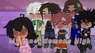 My inner demons High Ep 1: Meeting all of the boys. My inner demons. School Au