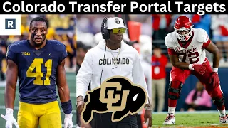 Coach Prime And The Colorado Buffaloes Transfer Portal Targets