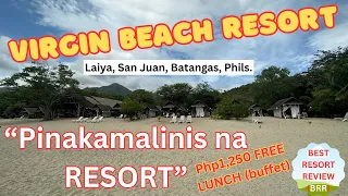 PINAKAMALINIS NA BEACH - White Sand/Virgin Beach Resort in Laiya, San Juan, Batangas, Philippines