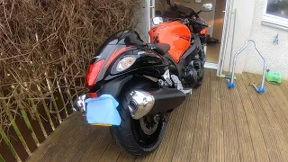 Suzuki Hayabusa Cold Start