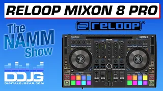 Reloop Showcases BRAND NEW Mixon 8 Pro 4 Channel Serato DJ Controller