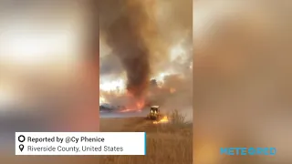 Fire tornado in the United States