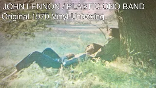 John Lennon / Plastic Ono Band Original 1970 Vinyl Unboxing