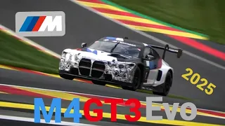 The Brand New BMW M4 GT3 EVO 2025 Testing On The Limit !