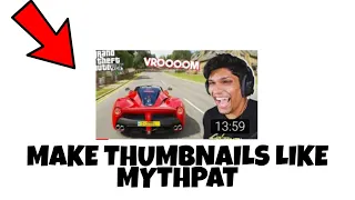 Make Thumbnails like Mythpat   | Easy Tutorials