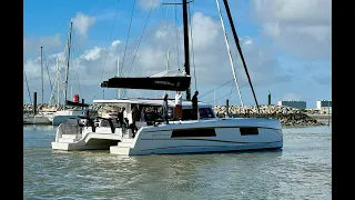 Nautitech 48 Open Catamaran - Part 1. EXTERIOR Walkthrough Video