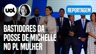 Michelle assume PL Mulher: Bastidores do evento têm choro, bronca de Valdemar e Flávio ausente