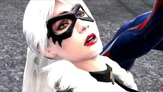 Spiderman web of shadows: black cat scene pack