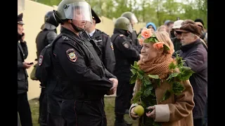 Противостояние у сквера в Екатеринбурге. День третий