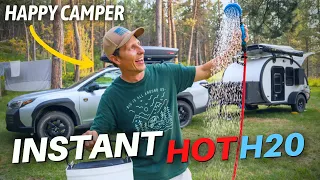 Hot Camping Shower RIGHT NOW! Joolca HotTap V2