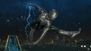 Marvel's Spider-Man 2 - 0 Swing Assist in Stormy Weather with Raimi Black Suit