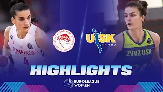 Olympiacos SFP v ZVVZ USK Praha | Gameday 13 | Highlights | EuroLeague Women 2022-23