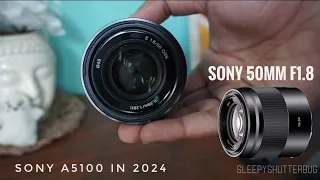 Sony 50mm f1.8 OSS lens unboxing and review