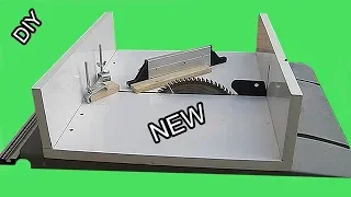 NEW! DIY/ Multifunctional Super Crosscut Sled with  /Çok Fonksiyonlu Masaüstü Testere Kızağı