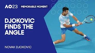 Delightful Djokovic Passing Shot | Australian Open 2023 Final