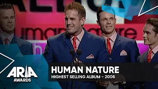 Human Nature win Highest Selling Album | 2006 ARIA Awards