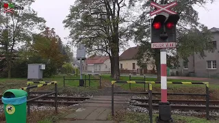 Železniční přejezd Jimlín #2 - 23.10.2020 / Czech railroad crossing