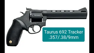 Taurus 692 Tracker Revolver in 357 Magnum, 38 Special, and...9mm