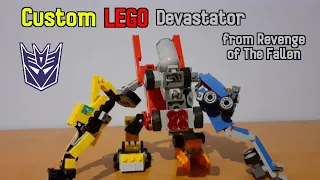 ||CUSTOM LEGO DEVASTATOR FROM TF 2 ROTF|| [Stop motion]