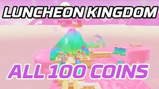 [Super Mario Odyssey] All Luncheon Kingdom Coins (100 purple local coins)