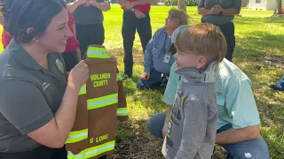 Highlands County Fire Rescue: Welcome home Gracin