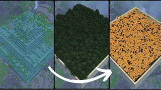 Minecraft - Late Game Episode 7: Draining an Ocean Monument with Trees!