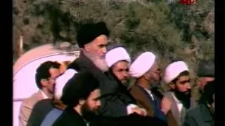 Return of Imam Khomeini to Iran on Feb 1, 1979