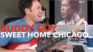 Guitar Teacher REACTS: BUDDY GUY "Sweet Home Chicago" LIVE 4K