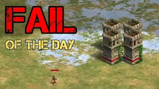 AoE2 | Fail of the Day #31 - The Walled Relic