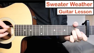 Sweater Weather - The Neighbourhood | Guitar Lesson (Tutorial) Chords