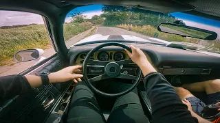 FIRST DRIVE IN MY 1977 CHEVY CAMARO *UK POV* 🔥