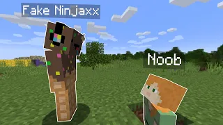 J'ai troll un Noob avec mon Double Maléfique sur Minecraft..