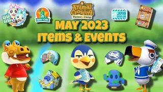 May 2023 Items & Events 🛩 | Animal Crossing Pocket Camp