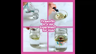 Fireworks in a Jar - Learn Density, Diffusion, and Dissolving