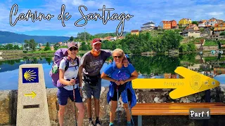 Camino de Santiago on the Portuguese route.