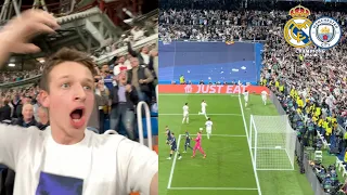 THE MOMENT REAL MADRID KNOCK MAN CITY OUT CHAMPIONS LEAGUE