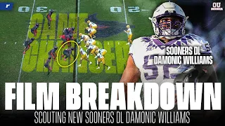 Oklahoma DL Damonic Williams is a BEAST | Field Vision with Coach Clinton