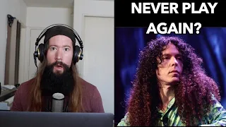 Megadeth's Marty Friedman will NEVER play Guitar AGAIN!!?