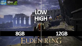 Elden Ring | GTX 1060 6GB | i5-4460 | 8GB vs 12GB  RAM | 1080p Bottleneck test