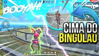 SUBIR EM CIMA DO BINGOLÃO!! (APELAÇÃO DEMAIS) FREE FIRE!!