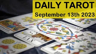 DAILY TAROT READING "GOOD NEWS: HEARING BACK ON AN OUTCOME" September 13th 2023 #dailytarotreading