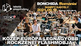 Közép Európa legnagyobb rockzenei flashmobja BONCHIDÁN (Románia) - előzetes - @CITYROCKS 2021