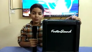 Kushagra Sengupta : Kustom Sound Ad , School project(2)