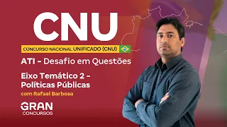 ATI no Concurso Nacional Unificado - Desafio em Questões - Eixo Temático 2 - Políticas Públicas