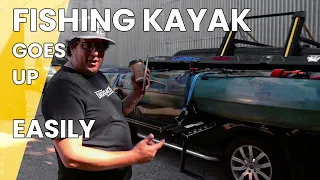 Fishing Kayak Roof Rack - Dropracks - One handed lifting