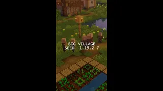 BIG VILLAGE SEED MINECRAFT 1.19.2 JAVA