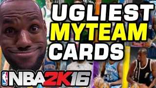 Ugliest NBA myTeam Cards