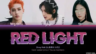 STRAY KIDS  '강박 (RED LIGHT)' (3 members) [Color Coded HAN/ROM/ESP] || mehijune cover ☆