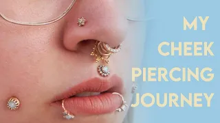 My Cheek Piercing Journey